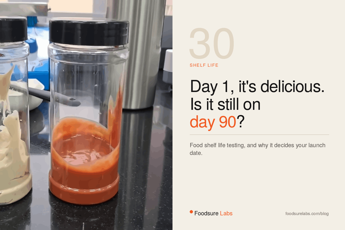 Shelf life testing