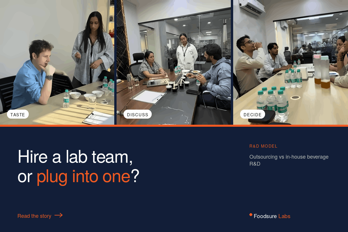 Beverage R&D team